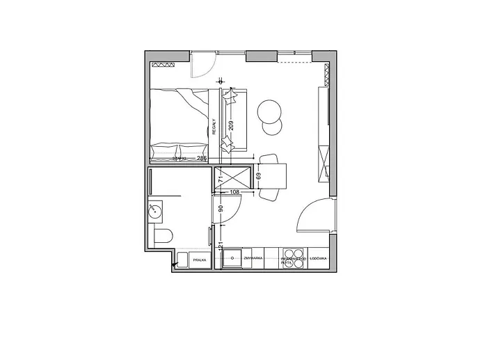Nowoczesny Dla Par * 克拉科夫
