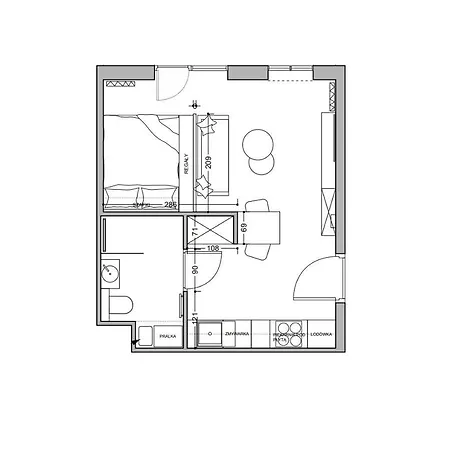 Nowoczesny Dla Par * 크라쿠프